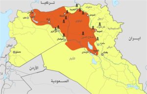 يمتمد نفوذ المتطرفين بسرعة مستغلين عزلة النظام في سوريا و فشل حكومة العراق 