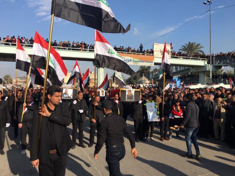 شهداء ساحة التحرير ، شهداء نضال عراقي لاعنفي مستمر