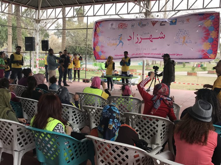 عراقيات يحتفلن بعيدهن العالمي في احتفال شهرزاد