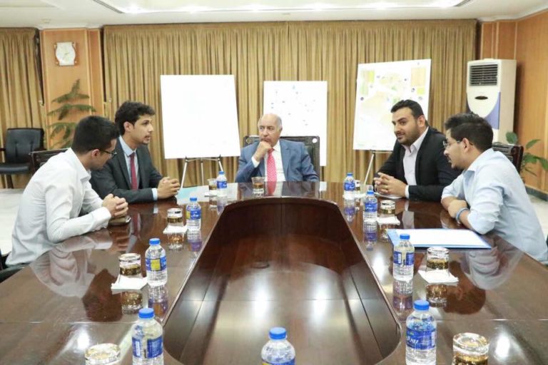 ناشطو المياه والبيئة يلتقون الدكتور حسن الجنابي وزير الموارد المائية العراقي