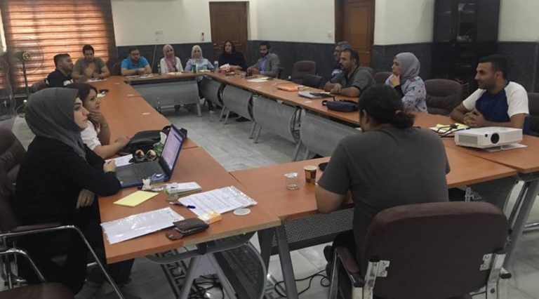 توفير بيئة آمنة للنشطاء العراقيين في إطار حماية المدافعين عن حقوق الانسان، في تدريب لمبادرة التضامن ببغداد