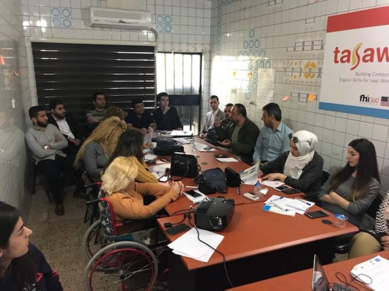 تدريب حول حماية النشطاء والمدافعين عن حقوق الانسان في اقليم كردستان