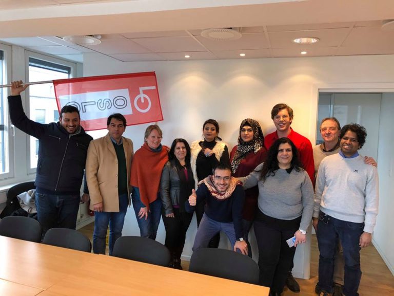 عشية الذكرى ال١٥ للتظاهرات المليونية الرافضة للحرب على العراق، وفد من المنتدى الاجتماعي العراقي، ينهي جولة اوربية لتعزيز التضامن مع الشعب العراقي