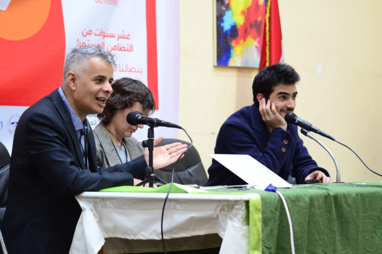 بنضالنا المشترك نحن اقوى وسنمضي بعيدا
