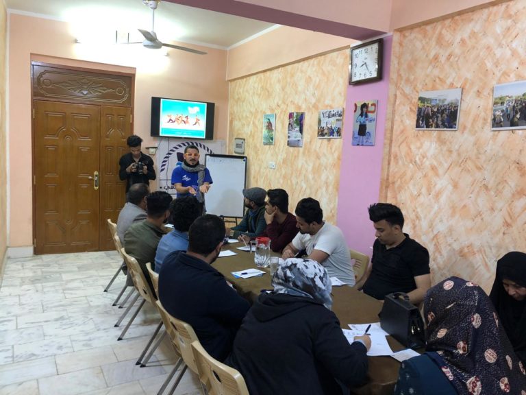 تدريب بناء وإدارة حملات المدافعة في الناصرية